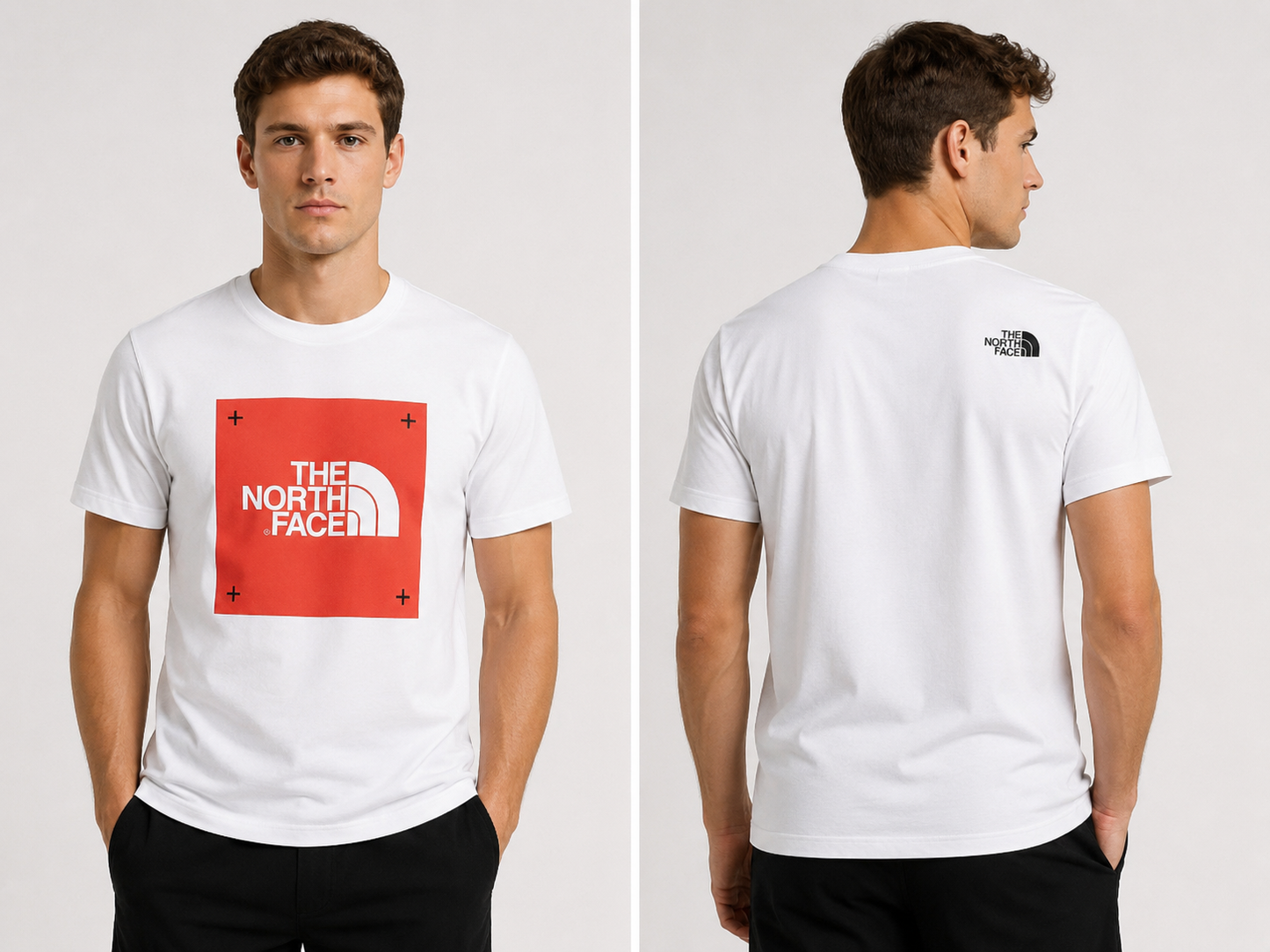 Tricou The North Face Logo Box Alb Unisex