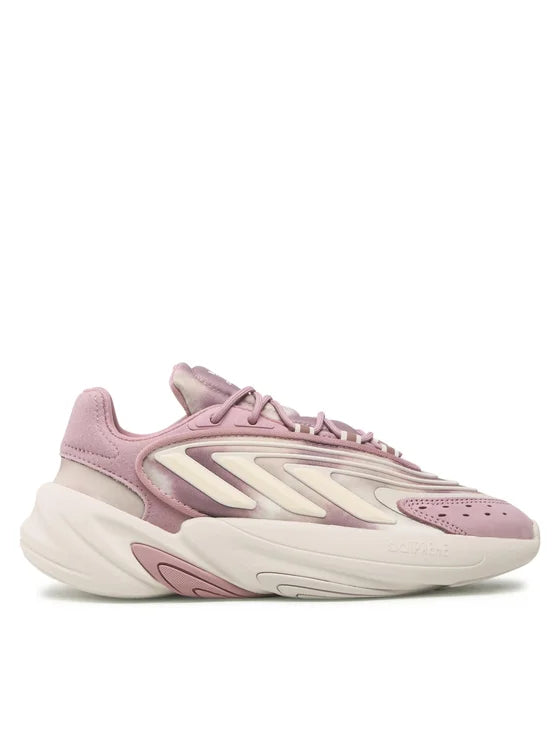 Adidas Originals Sneakers Roz Pudrat și Crem din Piele Naturală și Material Sintetic