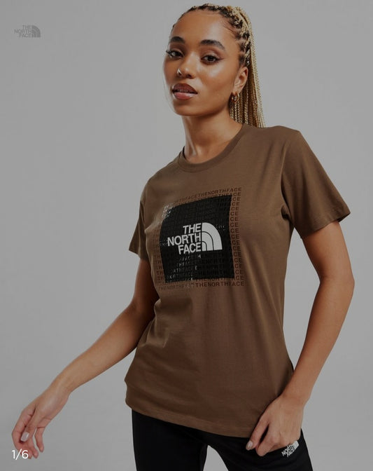 Tricou The North Face Dune Sky Logo Femei Maro