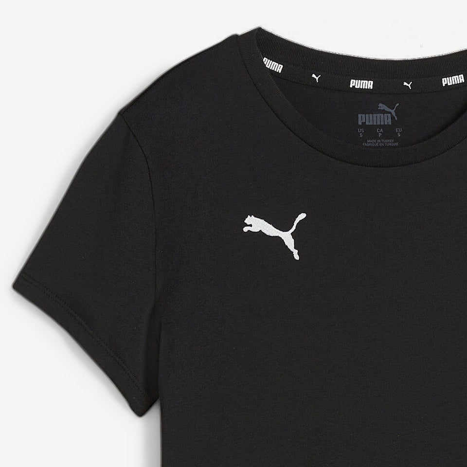 Tricou Puma TeamRISE Negru Copii