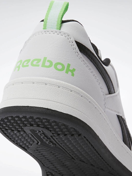 Reebok Sneakers Unisex Alb cu Detalii Negre și Verzi