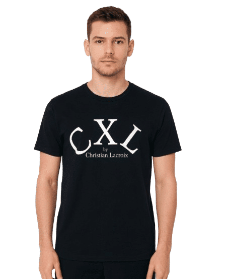 Tricou Christian Lacroix CXL Negru Bărbați