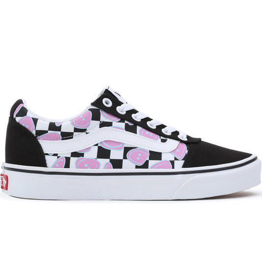 Tenisi Vans Ward Damă Happy Checkerboard Negru/Roz